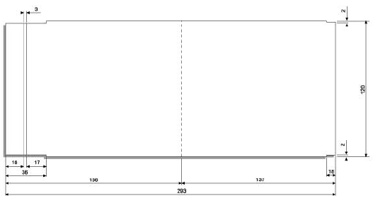 Spécifications pour la couverture des boîtiers deux pièces